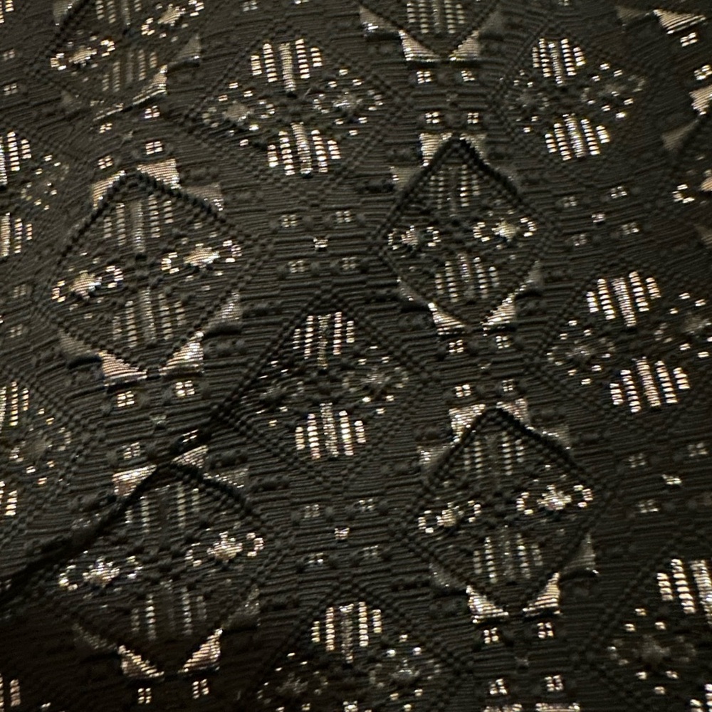 COPY - NWOT Maje Black and Silver Textured Geometric Pants